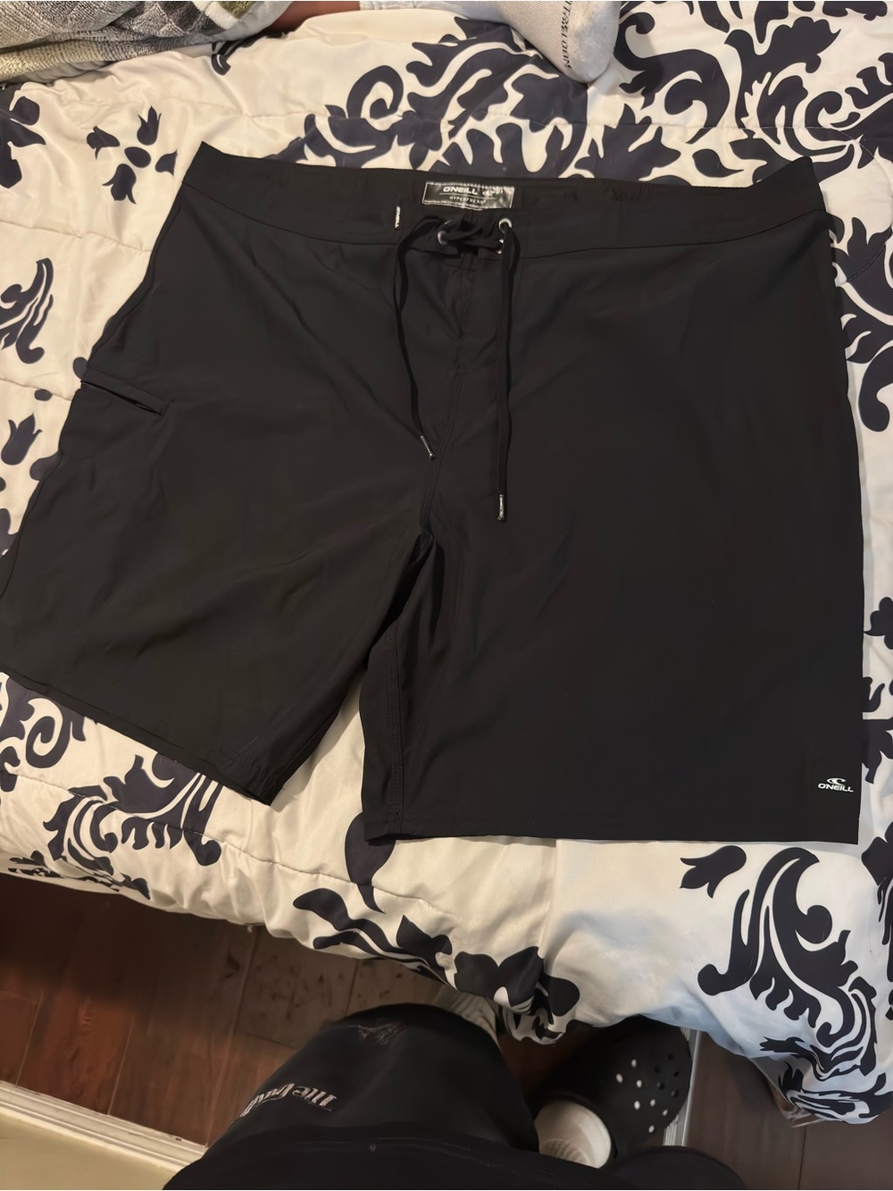 O'Neill Men’s Black Quick-Dry Board Shorts